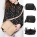 Fashion Women Shoulder Bag Rhomboids Embossing Leisure Female Bags Tassel Black Bag