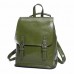 Vintage Cow Split Leather Backpacks Waterproof Travel School Bag