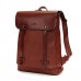 Men Women Vintage Backpack PU Leather Laptop bags School Bag Shoulder Bags