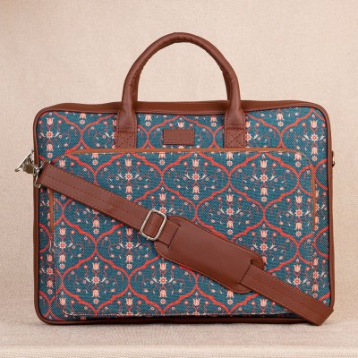 Sheesh Mahal Jaali Motif Laptop Bag