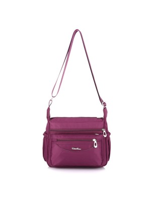 Women Multi Pockets Light Shoulder Bags Outdoor Travel Waterproof Crossbody Bags Messenger Bags