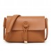 Women PU Leather Hasp Shoulder Bags Vintage Flap Crossbody Bags Messenger Bags