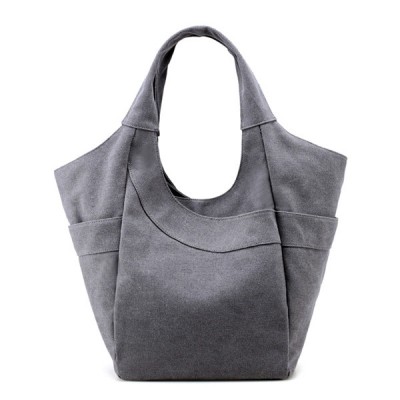 Women Canvas Tote Handbags Casual Shoulder Bags Capacity Shopping Bags