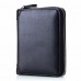 RFID Antimagnetic Genuine Leather 40 Card Slots Card Holder Passport Storage Bag