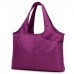 Women Nylon Handbag Solid Tote Bag Multipocket Shopping Bag