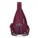 Women Nylon Multifunctional Waterproof Crossbody Bag Backpack Leisure Travel Chest Bag Baby Bag